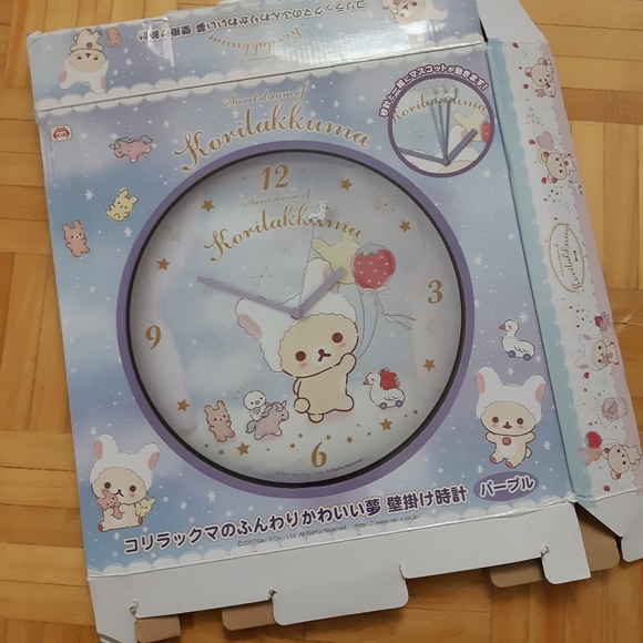 Rilakkuma wall clock♡ - Picture 2 of 2